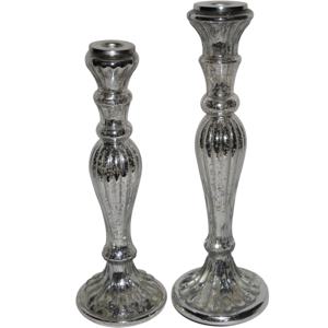 Centros DE MESA DE BODA Vela cónica Artículo decorativo para el hogar de alta calidad Nuevo diseño 2025 Candelabros de vidrio para vela de Pilar - Product Image 4