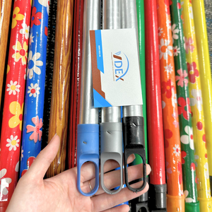 Palos de escoba de madera para el hogar 2025 con mango cómodo para limpiar casas y recogedores - Product Image 2