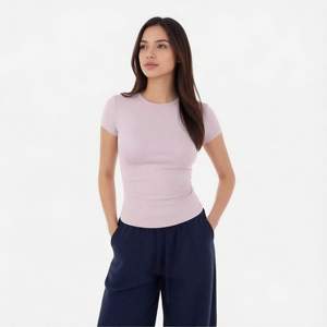 Camisetas de Manga Larga para Mujer, Tejidas, Transpirables, de Verano, a la Moda, de Alta Calidad, Venta al Por Mayor, con Logotipo Personalizado, Ropa Casual Lisa - Product Image 3