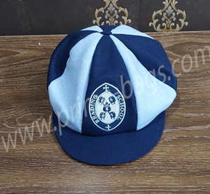 Custom Design 5-Panel Cricket Hat for <b>Men</b> Embroidered Plain <b>Cap</b> with Green Baggy Sporty Dot Pattern Common Fabric - Product Image 6