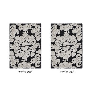 Alfombra de Baño Jacquard Antideslizante Ecológica al por Mayor |   Alfombra de Baño y para la Tina, Antideslizante, Suave y Absorbente, de Algodón y Poliéster - Product Image 5