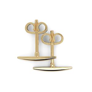 Pendientes de Oro de 9K, 10K, 14K y 18K, Joyería Minimalista y Elegante para Uso Diario, Regalo para Mujeres y Niñas, Pendientes de Oro Simples - Product Image 4