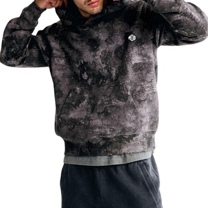 Sweat-shirts à capuche oversize tendance pour hommes, vente en gros, camouflage arboricole, polaire, streetwear, fabricant OEM et ODM, marque privée - Product Image 3