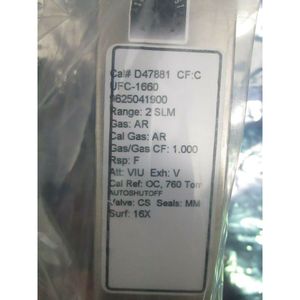 Unit Mass Flow Controller UFC-<b>1660</b>, MFC, 2 SLM - Trusted Global Legacy Semiconductor Equipment and Parts at - Product Image 6