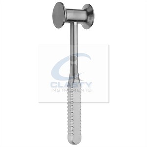Marteau réflexe chirurgical en acier inoxydable, instrument médical manuel ORL, instrument de diagnostic orthopédique de classe I, réutilisable, CE, OEM - Product Image 2
