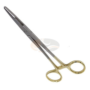 ที่จับเข็มโอลเซ่นเฮการ์แบบด้ามทอง ขนาด 5.5 นิ้ว เครื่องมือผ่าตัดตาคุณภาพพรีเมียม พร้อมหัวทังสเตนคาร์ไบด์ - Product Image 4