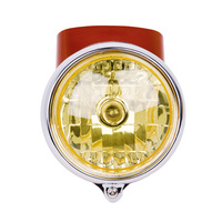 Ensemble de phare de moto JY-03M2, boîtier en fer, avant, pour Dax CT70 ST70 S90 SL90 SS50 CF50 CF70 6V/12V, pièce de rechange