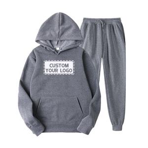 Conjunto de Ropa Deportiva Cálida de Color Sólido para Hombre y Mujer, Conjuntos de Ropa de Otoño e Invierno para Mujer, Sudadera con Cierre y Cuello Alto, Pantalones, Conjuntos Deportivos Cálidos - Product Image 6