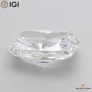 เพชรทรงคุชชั่นเจียระไน VS1 ความสะอาดระดับ E สี E น้ำหนัก 2.50 กะรัต เพชร CVD ผลิตในห้องปฏิบัติการ พร้อมใบรับรอง IGI สำหรับคอลเลกชันเครื่องประดับชั้นสูง - Product Image 4