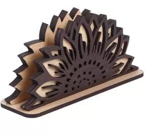 UNIVERSAL OVERSEAS Caja de pañuelos de madera artesanal tradicional china, con opción de logotipo personalizado, varios tamaños, duradera, ecológica e impermeable - Product Image 6