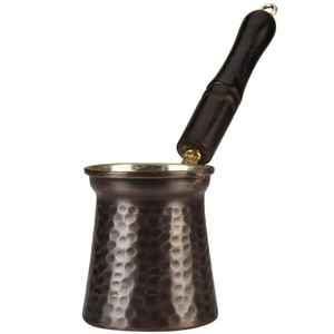 Cafetera Turca Hecha a Mano, Dallah Ibrik de Cobre, Cafetera Árabe, Cafetera Tradicional para Espresso, Juego de Regalo para Cocina - Product Image 1