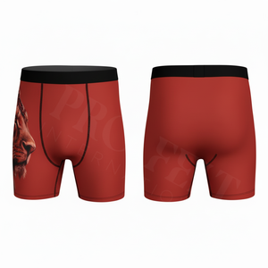 Breathable Quick Dry Customized Material Stretchy Compression Shorts Outdoor Apparel Sublimation Own Brand Name Logo Shorts - Product Image 2