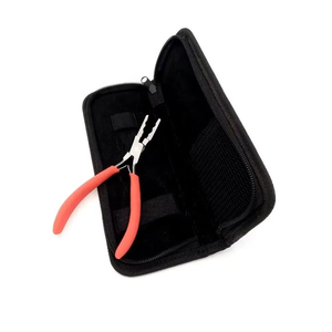 Hair Extension <b>Pliers</b> With Orange Handles Metal <b>Tool</b> For Installation And Removal Professional Hair Extensions <b>Tools</b> - Product Image 1