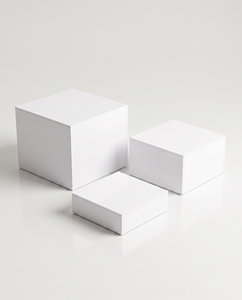 Prix d'usine – Personnalisé pour présentoirs d'angle autoportants modernes en plastique blanc pré-assemblés pour buffets et vêtements - Product Image 3