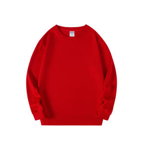 เสื้อสเวตเชิ้ตคอกลมผู้ชาย สีพื้น ผ้าฝ้ายออร์แกนิค 100% ถักแบบพูลโอเวอร์ ทรงปกติ ใส่สบายในฤดูหนาว แขนยาว พิมพ์ลายดิจิทัล - Product Image 5