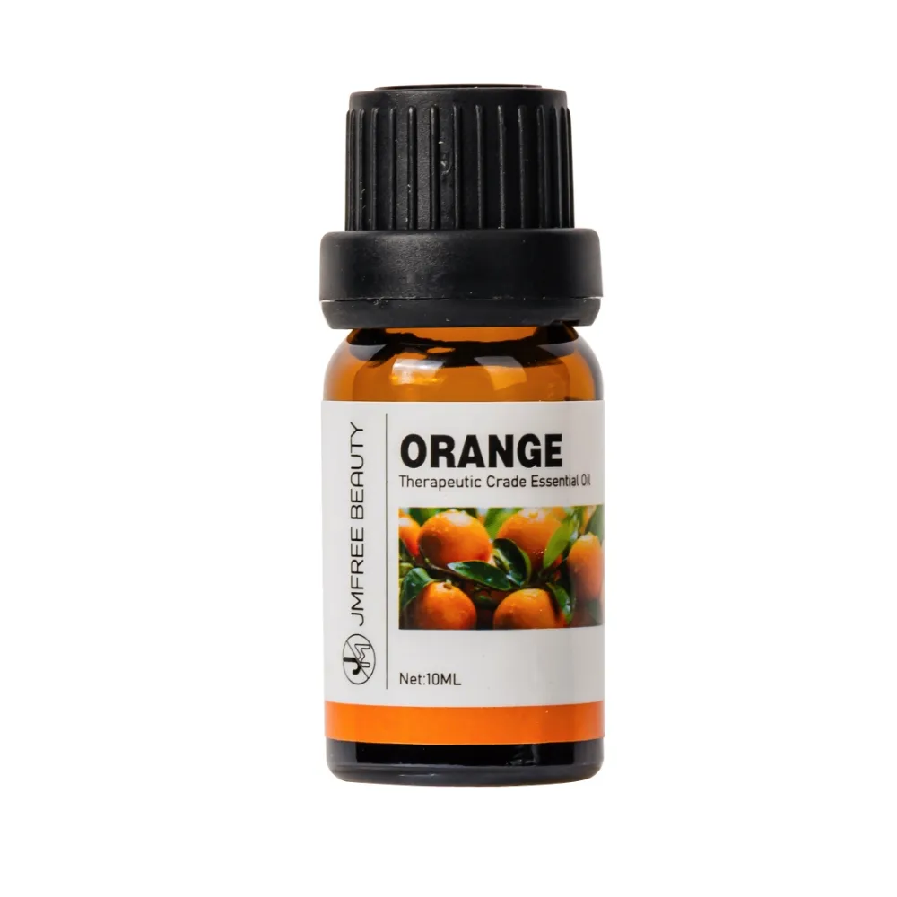 Etichetta privata JMFREE 10ML 100% oli essenziali di arancia naturale per diffusori di aromi, umidificatori, massaggi, fabbricazione di candele