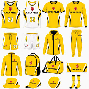 Reversible Basketball Jersey Set Custom Sublimation Youth Basketball Uniform with Shorts Personalized Basketball Equipment - Product Image 3