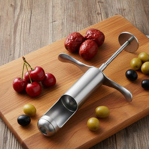 Herramienta Manual para Deshuesar Cerezas y Dátilas de Acero Inoxidable al por Mayor, Prensa Manual para Eliminar Semillas de Frutas - Product Image 5