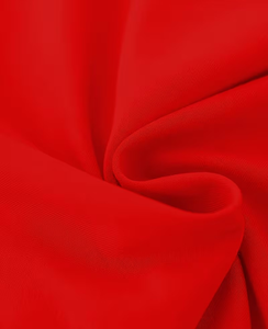 <b>Girls</b> <b>Red</b> Hooded Fleece Sweatshirt Pullover Long Sleeve Solid Color Knitted Polyester/Cotton Blend Eco-Friendly Winter Wear - Product Image 6
