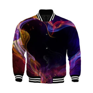 Chaqueta Bomber de Invierno para Exteriores, Personalizada al por Mayor, de Primera Calidad, Azul Oscuro, con Cierre, Nuevo Diseño OEM, Resistente al Viento, de Alta Calidad, con Frente de Satén de Seda - Product Image 2