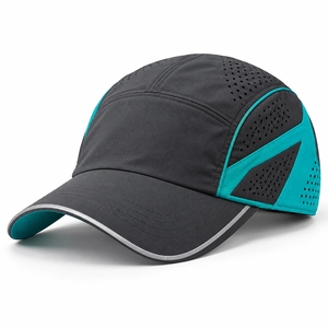 Custom running hats designed with airy mesh panels comfortable <b>headbands</b> and personalized colors for <b>sports</b> - Product Image 2