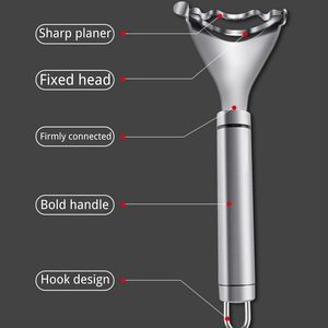 2 Piezas Cortador y Pelador de Maíz Ergonómico de Acero Inoxidable Premium, Herramienta Desgranadora de Mazorca para Cocina - Product Image 2