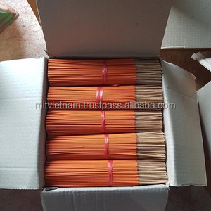 ธูปหอมสีส้มขนาด 10.5 นิ้ว ไม่มีกลิ่น ขายส่งจำนวนมาก เป็นมิตรกับสิ่งแวดล้อม กลิ่นหอมยาวนาน เหมาะสำหรับโยคะและปรับอากาศ - Product Image 6