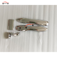 Garniture chromée automatique pour Hiace 2019-2024 Bus couvercle de lampe chromé couvercle de poignée chromé couvercle de miroir garniture Kits de carrosserie accessoires