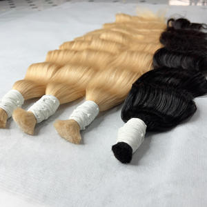 Cheveux vietnamiens 3 en vrac 10A vierge 100% cheveux humains bruts non transformés à vague profonde 18 20 22 pouces cheveux de vague vietnamienne - Product Image 5