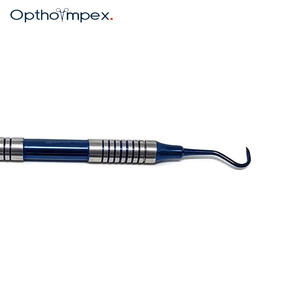 Juego de Curetas Dentales Manuales Premium, Herramientas de Acero Inoxidable con Agarre Ergonómico para Clínicas Dentales, Limpieza Dental, Cuidado Bucal - Product Image 4