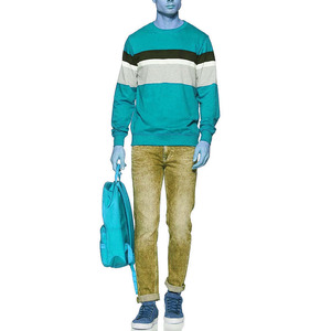 Vente en gros directe à prix de gros, sweat-shirt d'hiver pour homme, streetwear haut de gamme, 100% coton, molleton doux, broderie personnalisée, impression - Product Image 2