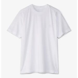 Camiseta de algodón grueso de manga corta para hombre, oversize, de corte holgado, hombros caídos, lisa, estilo urbano para skate. - Product Image 2