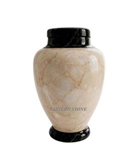 Natural Marble <b>Memorial</b> Urn, Handmade Cremation Ash Container, Elegant <b>Stone</b> Keepsake Vessel, Custom Funeral Craft - Product Image 6