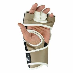 Guantes de Lucha MMA de Piel Sintética PU, de Alta Calidad, Impermeables, Transpirables, con Palma Abierta y Medio Dedo, en Oferta - Product Image 5