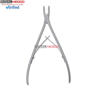 Rongeur à os droit de haute qualité en acier inoxydable, instrument chirurgical orthopédique de précision pour la coupe et la finition des os - Product Image 5