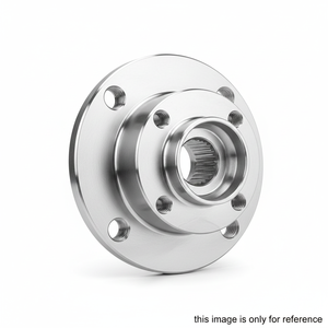 Adaptador de Buje de Rueda de Eje Estriado de Acero Forjado, Conjunto de Brida de Buje de Rueda para Maquinaria Industrial de Servicio Pesado - Product Image 3