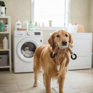 YOMMY JungleFun Furry Friends 25*12CM Jouet à mâcher pour chien et chat, peluche douce, durable et câlinable - Product Image 5