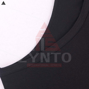 Camiseta sin mangas transpirable de nuevo estilo para hombre, personalizada al por mayor, con cuello redondo, para culturismo, gimnasio, correr, fitness - Product Image 3