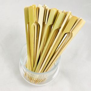 Lot de 250 bâtonnets à café en bambou de 5,5 pouces – Agitateurs compostables à extrémités arrondies pour cafés, bureaux et événements, emballage en vrac - Product Image 1