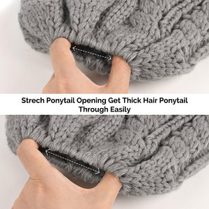 Custom Urban Street Printed Beanie Knit <b>Cap</b> Soft Acrylic Ribbed Hat for Youth <b>Men</b> Women Hand Embroidered Warm Headwear Business - Product Image 4