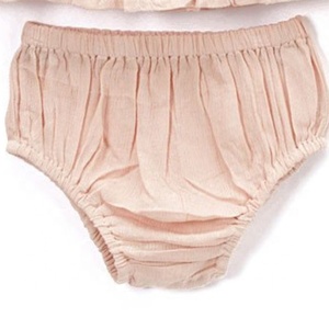 Cute Princess <b>Boho</b> Beige Infant Lace Ruffle <b>Dress</b> With Matching Diaper Cover & Full Sleeves Crafted With Soft Breathable Fabric - Product Image 4