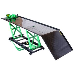 Support de cric de levage hydraulique pour moto d'une capacité de 1000 lb pour ateliers de mécanique et usage domestique - Product Image 2