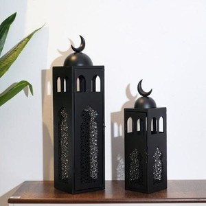 Ramadan <b>lantern</b> Islamic <b>lantern</b> Arabic <b>lantern</b> Moroccan <b>lantern</b> metal <b>lantern</b> <b>candle</b> holder Ramadan decoration Eid decoration - Product Image 5