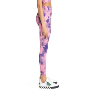 Pantalones de Yoga Casuales Personalizados de Cintura Alta con Efecto Scrunch y Tie Dye, Transpirables, Control de Abdomen, Leggings de Gimnasio Sin Costuras con Efecto Push-Up - Product Image 4