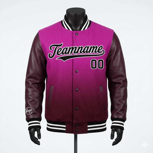 Customized Casual Wear <b>Men's</b> Varsity <b>Jackets</b> Premium Quality <b>Men</b> <b>Baseball</b> <b>Jacket</b> Available in Different Colors Varsity <b>Jacket</b> - Product Image 1