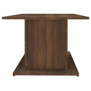 Tavolino da Caffè Moderno in Legno di Quercia Ingegnerizzato Marrone di Media Dimensione - Product Image 6