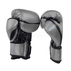 Gants de boxe ergonomiques avec sangle de poignet pour un ajustement sûr, fermeture réglable, accessoires d'entraînement pour tous les niveaux - Product Image 5