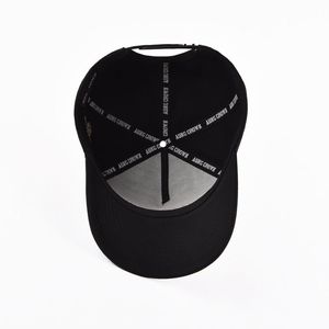 Casquette de baseball noire Aung Crown à 6 panneaux, broderie tigre, unisexe, style sportif, lettres, décontractée, casquette de papa - Product Image 3