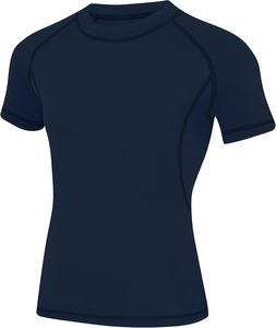 TeGiraddix Men's Sleeveless Crew Neck Moisture Wicking Polyester Tank <b>Top</b> Solid <b>Navy</b> Slim Fit All Seasons - Product Image 2