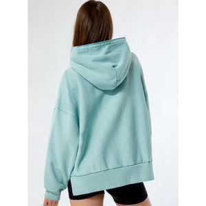 Sweat à capuche pour femme 100% haute qualité, personnalisé, style streetwear, vêtements de mode décontractés, vente en gros, sweats à capuche longs pour femme - Product Image 2